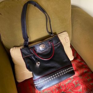 Brighton leather cross body handbag, like new